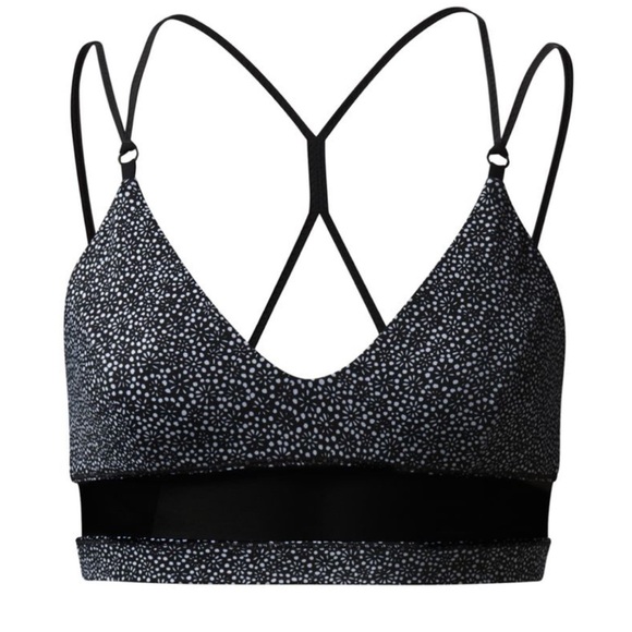 Lululemon Go With The Flow Top Freckle Flower Black White / Black - Picture 4 of 10